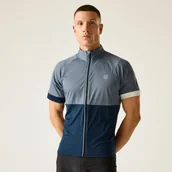 Koszulki sportowe męskie - Dare 2b Koszulka rowerowa męska szybkoschnąca Protraction III Niebieski, Rozmiar: L - miniaturka - grafika 1
