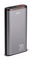Powerbanki - Powerbank 20000mAh 2x USB 1x Micro USB TYP-c LED NA PODRÓŻE - miniaturka - grafika 1