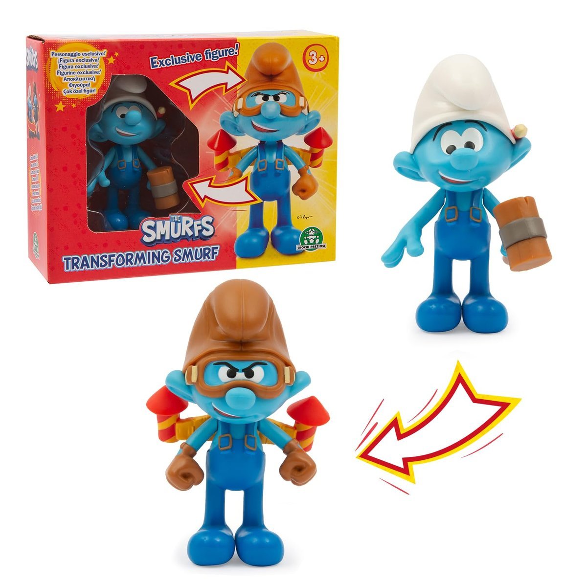 Smerfy - Figurka transformacji - Złodziej, PUF 232