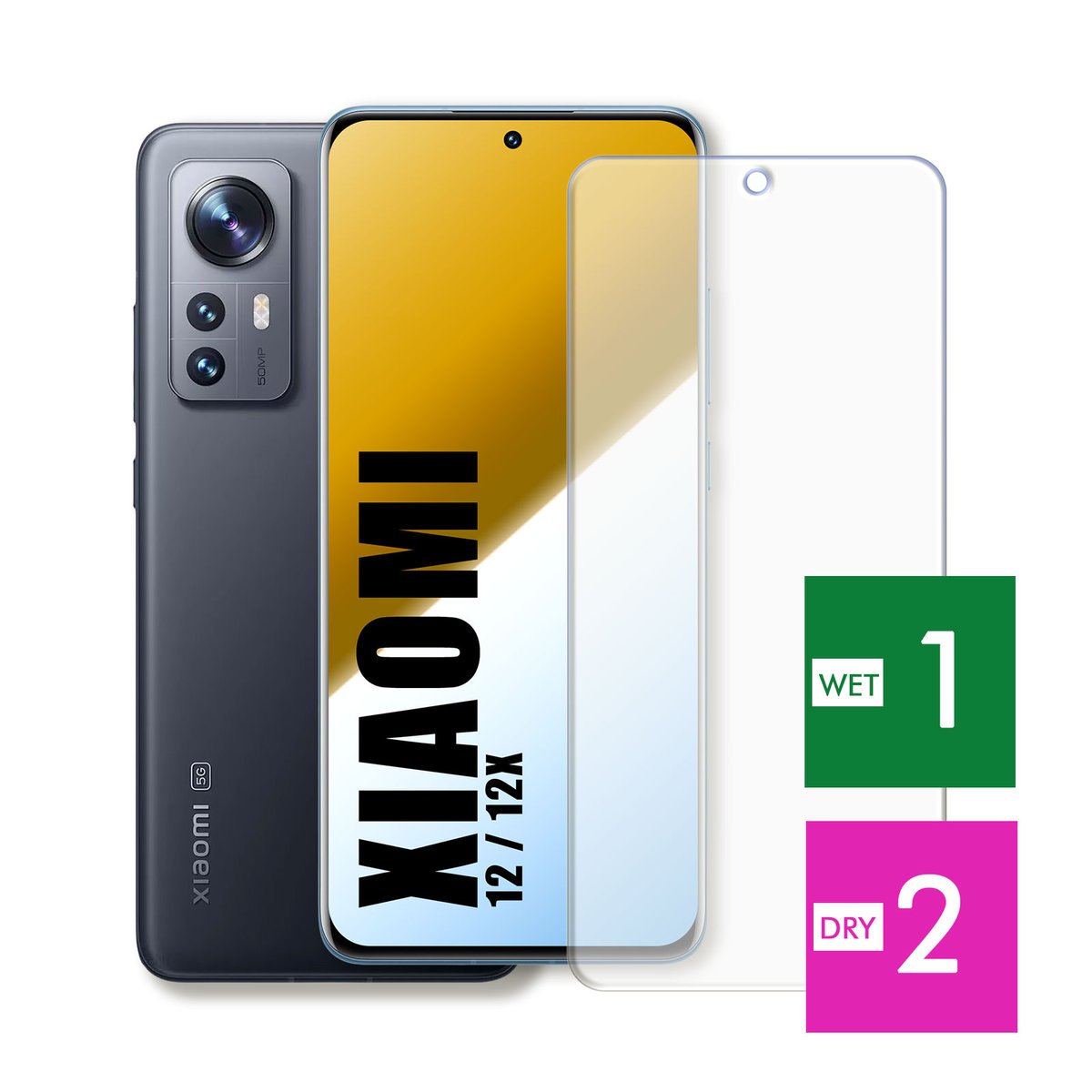 WZMOCNIONE SZKŁO DO XIAOMI 12 12X SZYBKA HARTOWANE 9H JAKOŚĆ