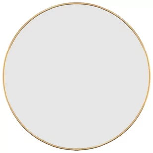 Lumarko Lustro ścienne, złote, Ø 50 cm, okrągłe - Lustra - miniaturka - grafika 3