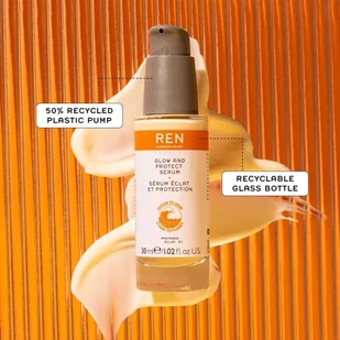 REN Radiance Glow & Protect Serum (30ml) - Serum do twarzy - miniaturka - grafika 4