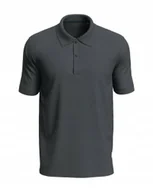 Koszulki męskie - Koszulka męska polo T-shirt męski bawełniany Polówka Stedman ST9050 Grey M - miniaturka - grafika 1