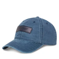 Czapki męskie - Czapka z daszkiem Aeronautica Militare 252HA1133UCT02476 Granatowy - miniaturka - grafika 1