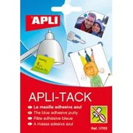 Kleje biurowe - APLI Masa mocująca -Tack, w bloku, 57g, niebieska AP11703 - miniaturka - grafika 1