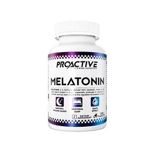 PROACTIVE PROACTIVE Melatonin 180 tabs - Witaminy i minerały dla sportowców - miniaturka - grafika 1