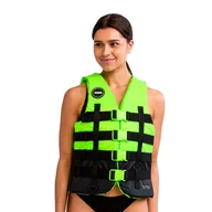 Sprzęt asekuracyjny i ratunkowy - Kamizelka asekuracyjna JOBE 4 Buckle Life Vest zielona 244823001 S - miniaturka - grafika 1