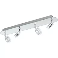 Lampy sufitowe - Eglo Plafon łazienkowy IP44 LED 3pł AGUEDA 95281 - miniaturka - grafika 1