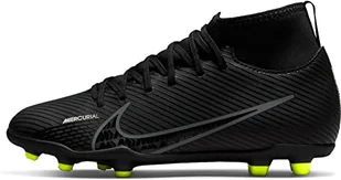 NIKE Jr. Mercurial Superfly 9 Club Fg/Mg High Top Chłopcy , Czarny Dk Smoke Grey Summit White Volt , 36.5 EU - Koszulki i topy damskie - miniaturka - grafika 1