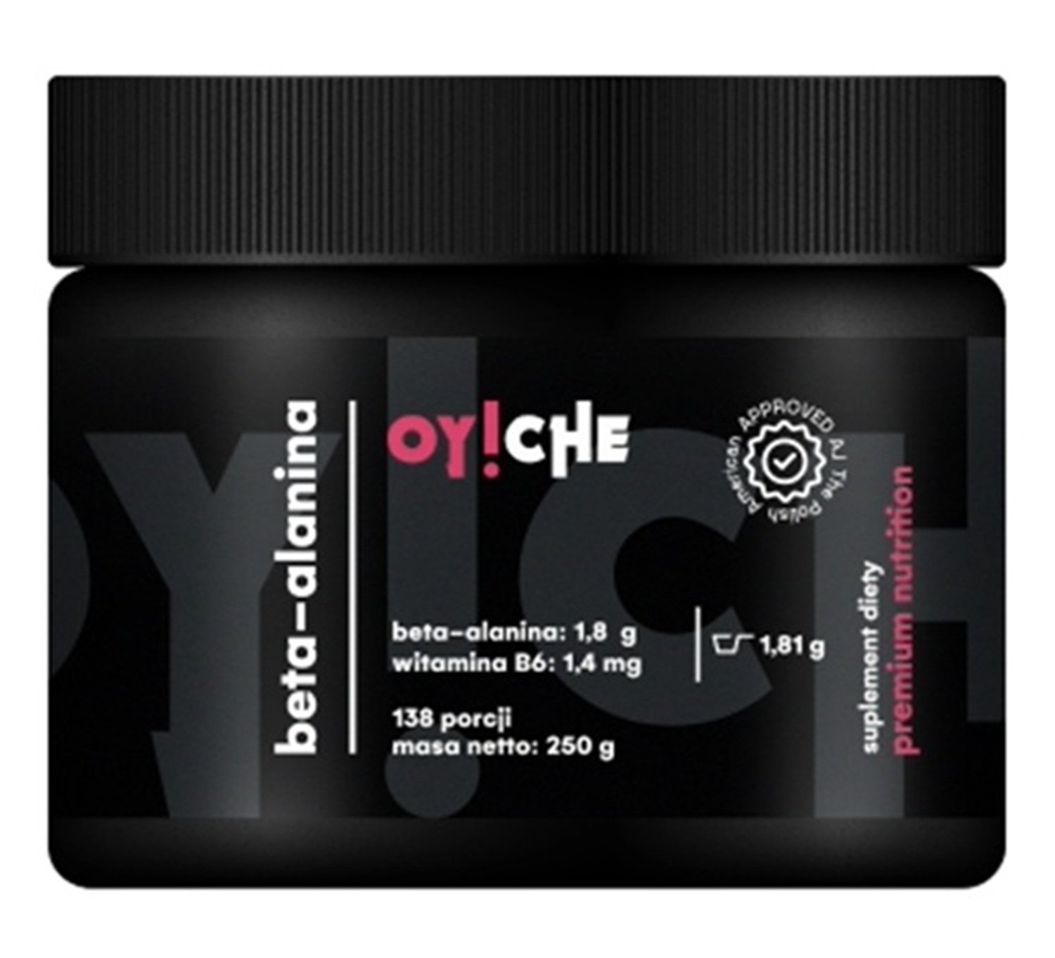 Oyche Beta- Alanina Bez smaku, proszek 250 g