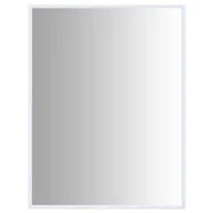 Lustra - vidaXL Lumarko Lustro w białej ramie, 80x60 cm 322722 - miniaturka - grafika 1