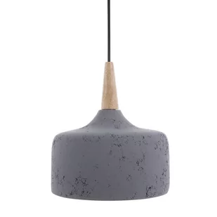 Beliani Lampa wisząca szara BURANO - Lampy sufitowe - miniaturka - grafika 1