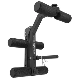 Zestaw MS39_2.0_42KG | Dwustronnie regulowana ławka treningowa + modlitewnik + prasa + zestaw gryfów i obciążeń 42 kg - Marbo Sport - Ławki treningowe - miniaturka - grafika 4