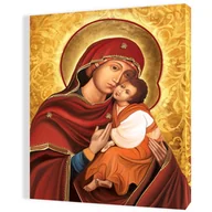 Ikony i obrazy sakralne - Obraz religijny na płótnie Matka Boża Pięknej Miłości - miniaturka - grafika 1