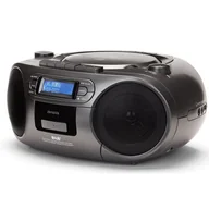 Radioodtwarzacze - Aiwa BBTC-660DAB/GR szare - miniaturka - grafika 1