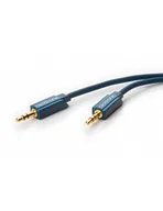 Kable - ClickTronic Kabel audio Jack 70477 [1x Złącze męskie jack 3 5 mm 1x Złącze męskie jack 3 5 mm] 1.50 m niebieski - miniaturka - grafika 1