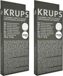 2x Tabletki czyszczące do ekspresu KRUPS XS3000 - Akcesoria i części do ekspresów do kawy - miniaturka - grafika 1
