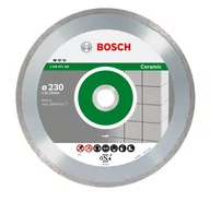 Akcesoria do elektronarzędzi - Bosch Diamentowa tarcza tnąca Professional for Ceramic 230 x 22 23 x 1 6 x 7 mm 2608602205 Średnica 230 mm 1 szt - miniaturka - grafika 1