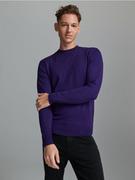 Swetry męskie - Sinsay - Sweter - fioletowy - miniaturka - grafika 1