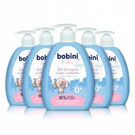 Kosmetyki kąpielowe dla dzieci - Bobini Żel Do Mycia Ciała i Włosów dla Dzieci 3x500 ml - miniaturka - grafika 1
