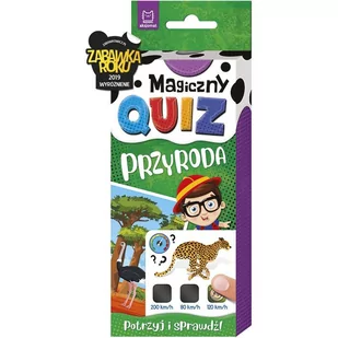 Magiczny quiz Przyroda - Edukacja przedszkolna - miniaturka - grafika 1