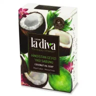 Mydła - La Diva Mydło w kostce kokos 100 g - miniaturka - grafika 1