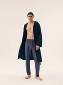 Piżamy męskie - Szlafrok męski Marine Henderson granatowy M - Esotiq&Henderson - miniaturka - grafika 1