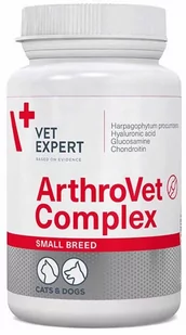 VetExpert ARTHROVET HA Complex SMALL BREED &amp; CATS 60 kaps. - Suplementy i witaminy dla psów - miniaturka - grafika 1