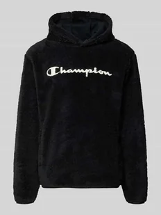 Bluza z kapturem ze sztucznego kożuszka - Bluzy męskie Bluza z kapturem ze sztucznego kożuszka - Bluzy męskie - miniaturka - grafika 1