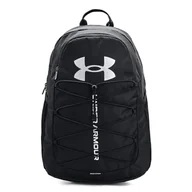 Plecaki - Under Armour Armour UA Hustle Plecak Czarny One Size - miniaturka - grafika 1