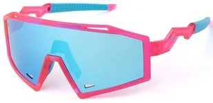 okulary przeciwsłoneczne PITCHA THUNDER Pink/Ice Blue Mirrored - Okulary przeciwsłoneczne - miniaturka - grafika 1