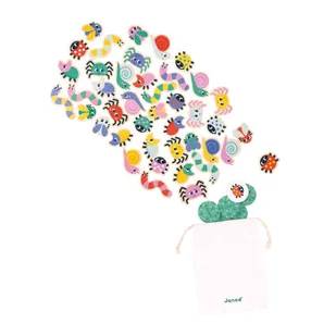 Gra w chowanego Ogród 2+ Janod - gra - Gry planszowe - miniaturka - grafika 1