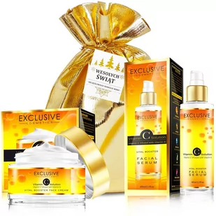 Zestaw Kosmetyków dla Kobiet na Prezent Serum + Krem Exclusive Cosmetics - Zestawy kosmetyków damskich - miniaturka - grafika 1