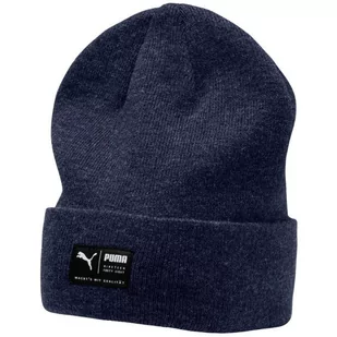 Czapka Puma Archive Heather Beanie Senior Granatowa 21739 03-Senior - Czapki damskie - miniaturka - grafika 1