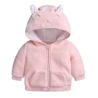 Kurtki i płaszcze dla dziewczynek - Little Hand Baby-Mädchen Jacke Bedruckt kurtka dla dziewczynek drukowana, różowy, regularny, Różowy, Regular - miniaturka - grafika 1