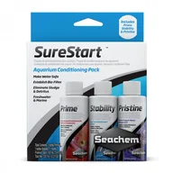 Preparaty do akwarium - Seachem Sure Start Pack 3x100ml - zestaw startowy do akwarium - miniaturka - grafika 1