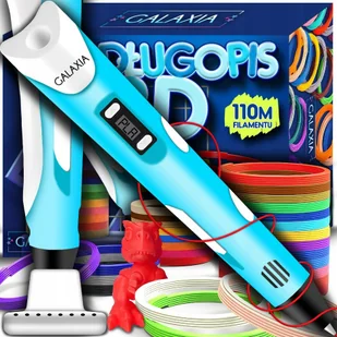 Długopis 3D Dla Dzieci Drukarka 3 D Pen Zestaw i Wkłady Pla 110 Metrów - Długopisy Długopis 3D Dla Dzieci Drukarka 3 D Pen Zestaw i Wkłady Pla 110 Metrów - Długopisy - miniaturka - grafika 1