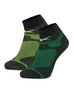 Skarpetki damskie - Reebok Zestaw 2 par niskich skarpet unisex R0403-SS24 (2-pack) Czarny - miniaturka - grafika 1