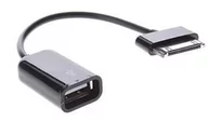 Wtyczki i adaptery - Techly Adapter Techly USB OTG do Samsung Galaxy Tab, 0,2m, czarny I-SAM-EXT20 KKTCKPBU0010 - miniaturka - grafika 1