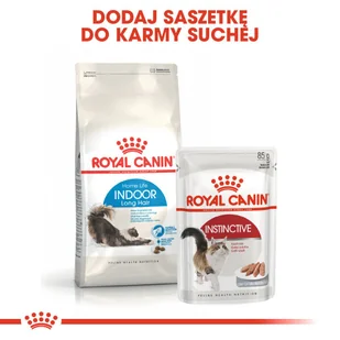 ROYAL CANIN  Indoor Long Hair 4kg karma sucha dla kotów dorosłych, długowłose, przebywających wyłącznie w domu + niespodzianka dla kota GRATIS! - Sucha karma dla kotów - miniaturka - grafika 10