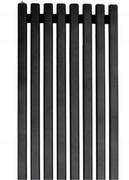 Grzejniki pokojowe - Grzejnik pionowy dekoracyjny LAZUR - 540/1400 mm czarny strukturalny - miniaturka - grafika 1