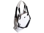 Torebki damskie - Duża Beżowa Torebka Shopperka Z Kieszeniami I Zamkiem, Modna Torba Shopper - miniaturka - grafika 1