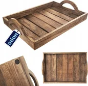 Tace i patery - Orion Taca do serwowania drewniana MANGO 35,5x25,5 cm - miniaturka - grafika 1