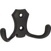 Wieszaki i stojaki - Wieszak ścienny Yukon czarny matowy - miniaturka - grafika 1