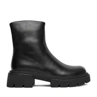 Botki damskie - Botki Badura C-ANAHI-MX01415-2 Czarny - miniaturka - grafika 1