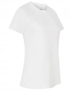 Puma Biały Bawełniany T-Shirt Damski Z Okrągłym Dekoltem L J2A - Koszulki i topy damskie Puma Biały Bawełniany T-Shirt Damski Z Okrągłym Dekoltem L J2A - Koszulki i topy damskie - miniaturka - grafika 1
