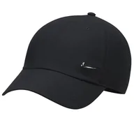 Czapki i chusty sportowe męskie - Czapka z daszkiem Nike Dri-FIT Club FB5372-010 - czarna - miniaturka - grafika 1