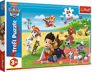 Trefl Puzzle 24 Maxi Zabawa na kocu - Puzzle - miniaturka - grafika 2