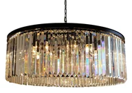 Lampy sufitowe - Hereford Round żyrandol kryształowy 80cm Hereford Round - miniaturka - grafika 1