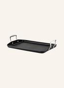 Patelnie - Le Creuset Patelnia Grillowa Aluminium Antihaft schwarz - miniaturka - grafika 1